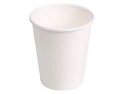 Vaso de carton biodegradable blanco 360 cc paquete de 40 unidades