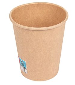 Vaso de cartón para bebidas calientes antivuelco (1000u)