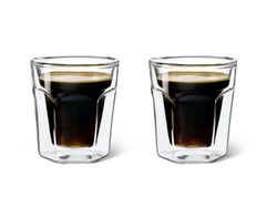 Vaso doble pared vidrio espresso, 2 piezas. Leopold