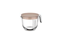 Vaso Medidor Cocina Vidrio Chef It Mepal 1000 ml con tapa chalk