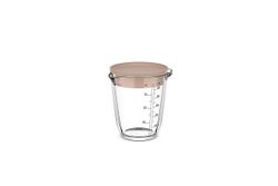 Vaso Medidor Cocina Vidrio Chef It Mepal 500 ml con tapa chalk