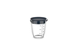 Vaso Medidor Cocina Vidrio Chef It Mepal 500 ml con tapa navy