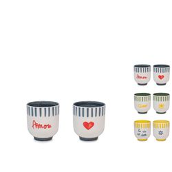 Vaso Nbc 130cc. Casa Amor Surtido 6 Udes