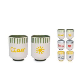 Vaso Nbc 360 Cc.Casa Amor Surtido 6 Udes