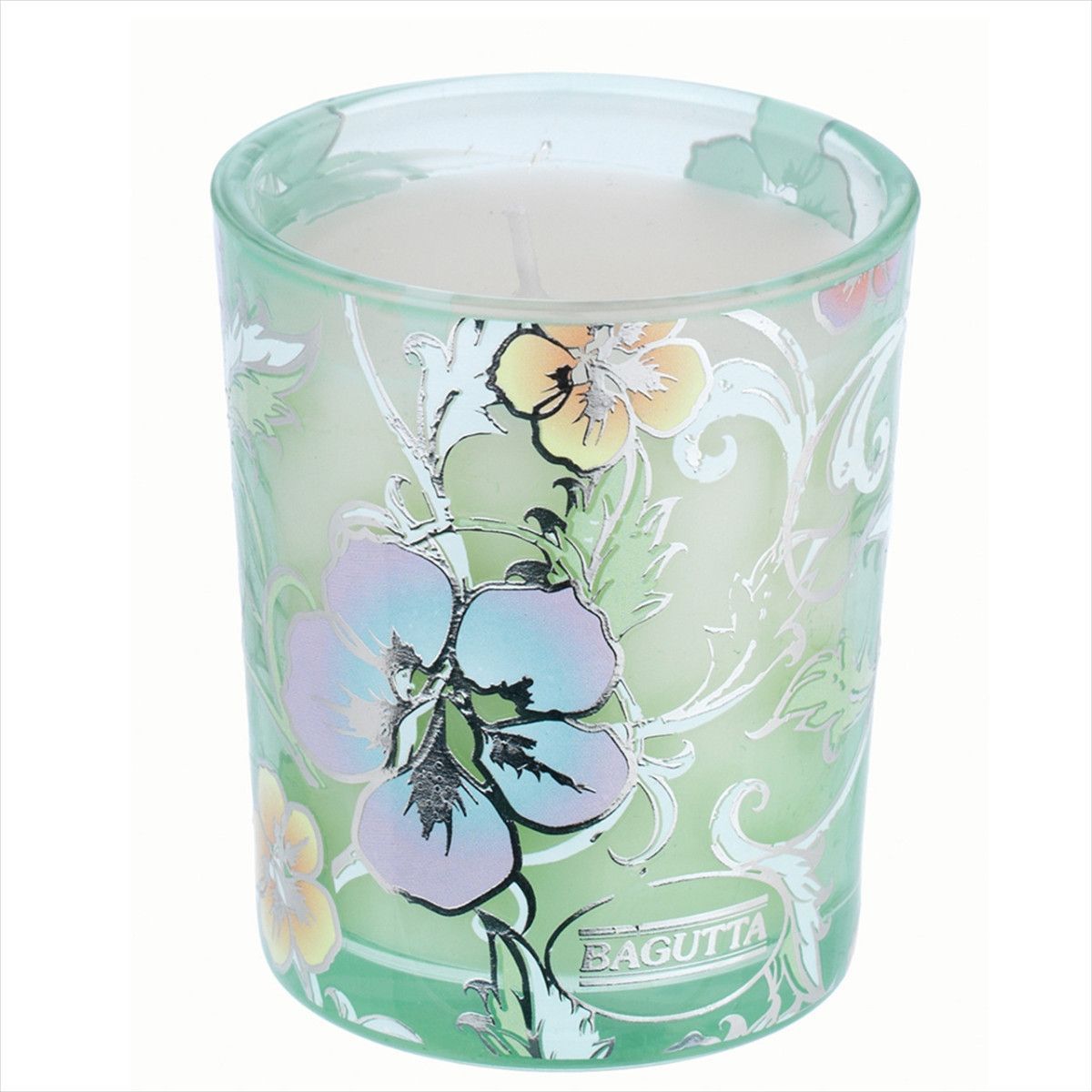 Vaso Vela Perfumada Cristal 5.5x7cm 2157-01VE Verde Fragancia Lavanda