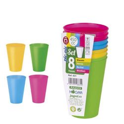 Vasos Premium Picnic Set-8-0.45L 56631