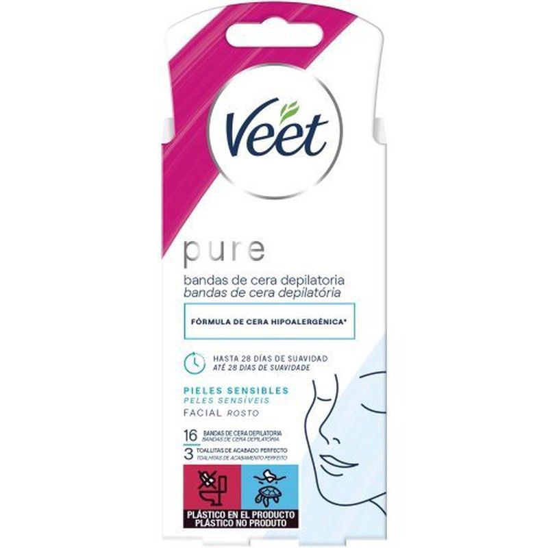 Veet Cera Fria(16B) Facial Sensible Pure