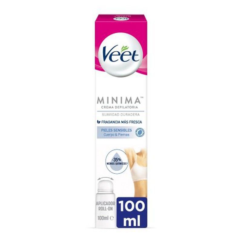 Veet Crema Minima Rollon Axilas 100