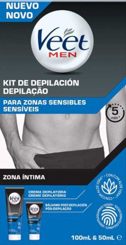 Veet Men Crema Depil. Kit Zona Intima