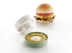 Veggie burger lekue verde