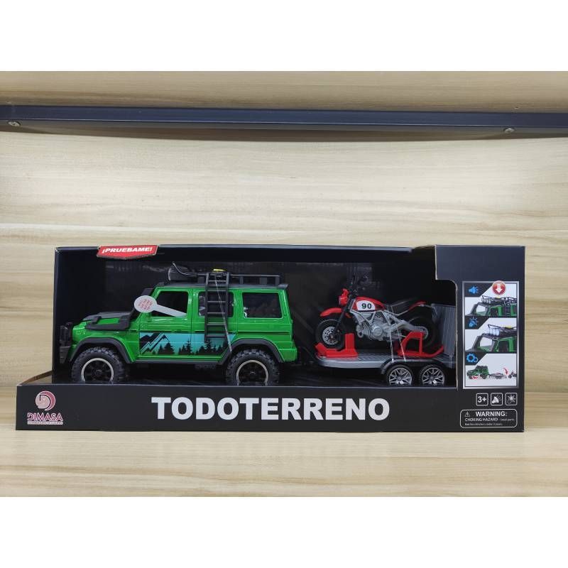 VEHICULO RANGE C/REMOLQUE Y MOTO