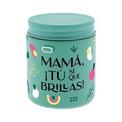 Vela Aromática Green Mamá Tú Sí Que Brillas Ideal para Regalo