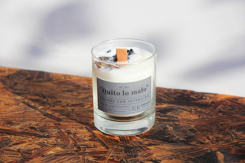 Vela Aromática Nº04 - "Quito lo Malo"