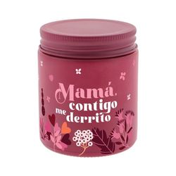 Vela Aromática Red Mamá, Contigo Me Derrito Ideal para Regalo