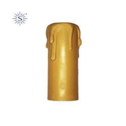 Vela corta crema (6,8cm ø2.8cm) solera