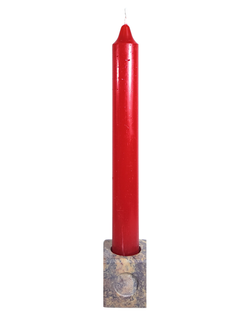 Vela Isis Roja – Pasión y Fuerza (20cm - 8h)