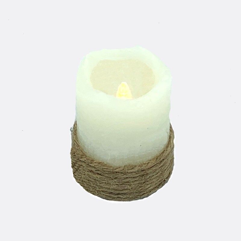 Vela Let con cuerda natural