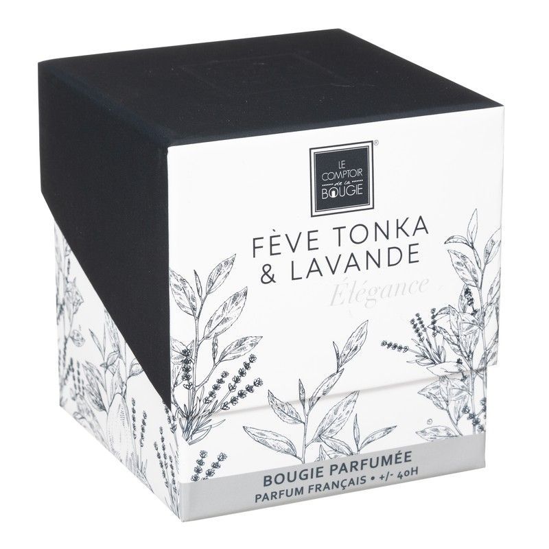 Vela perfumada tonka y lavanda Mael 190 g
