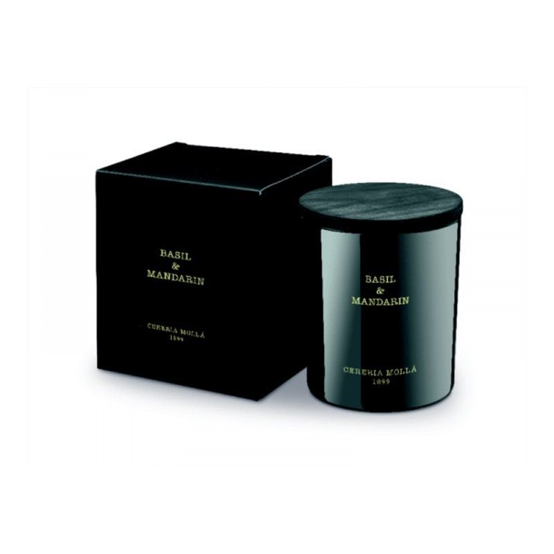 Vela Premium de 230 Grs. Basil & Mandarin. Colección Boutique CERERIA MOLLA 1899. Handmade. +/-50 horas