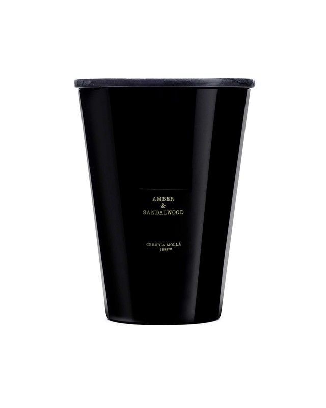 Vela Premium XXL de 3,5Kg. Amber & Sandalwood. Colección Boutique CERERIA MOLLA 1899. Handmade. +/- 200 horas