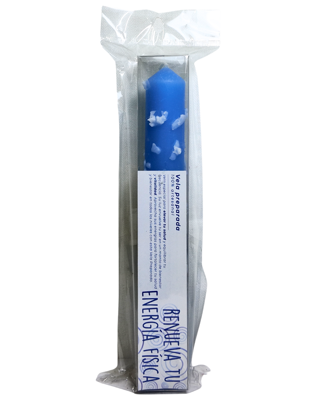 Vela Preparada Artesanal Renueva Tu Energía Física – Vitalidad y Fuerza