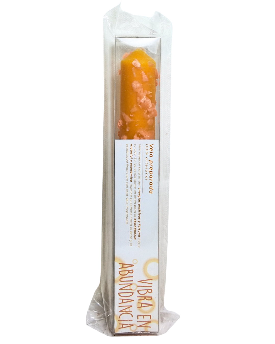 Vela Preparada Artesanal Vibra en Abundancia – Prosperidad y Fluidez