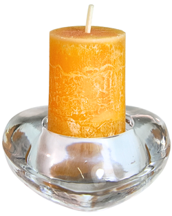 Vela Votiva Perfumada Azahar – Bienestar y Serenidad