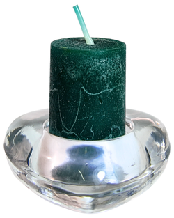 Vela Votiva Perfumada de Pino – Limpieza y Protección