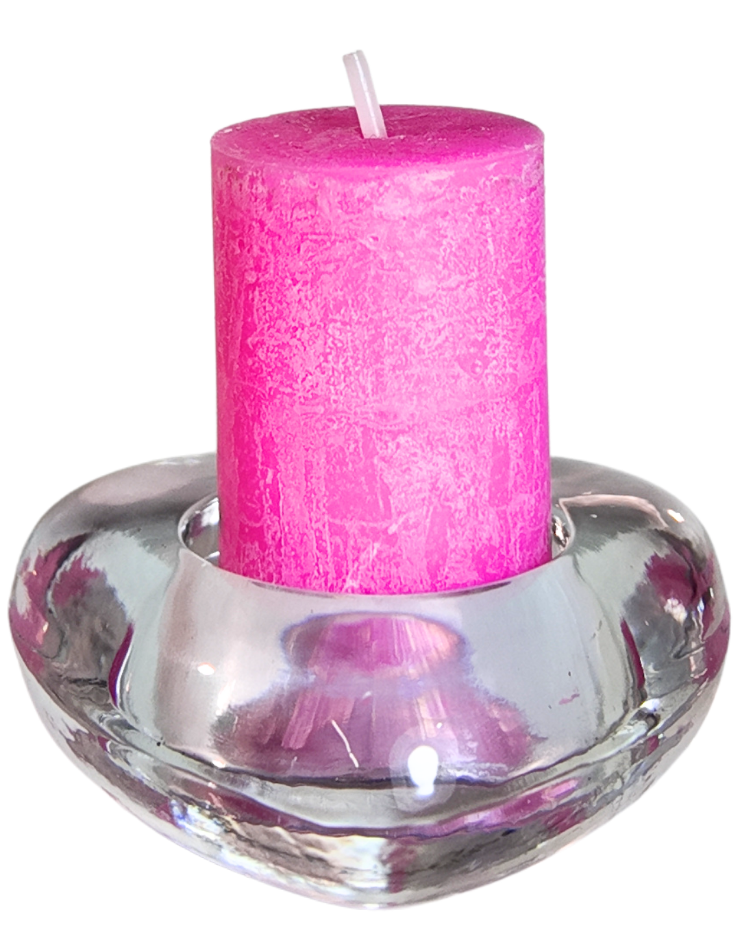 Vela Votiva Perfumada de Rosa – Amor y Armonía