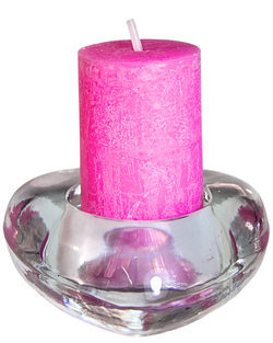 Vela Votiva Perfumada de Rosa – Amor y Armonía