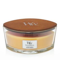 Vela Woodwick Ellipse Grande Seaside Mimosa Mecha de Madera