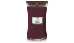 Vela Woodwick Grande Cereza Negra Mecha de Madera