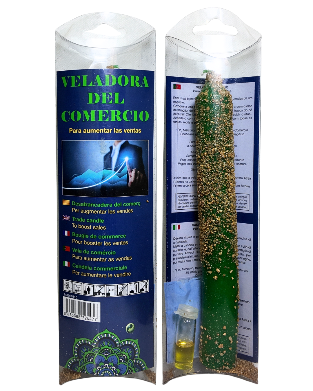 Veladora del Comercio – Prosperidad Económica y Ventas