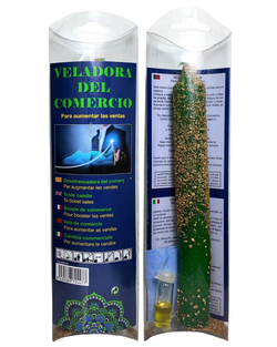 Veladora del Comercio – Prosperidad Económica y Ventas