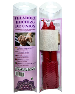 Veladora Hechizo de Unión – Vínculo Afectivo y Conexión