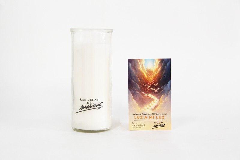 Veladora Preparada Luz A Mi Luz