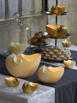 Velas GALETS de Navidad