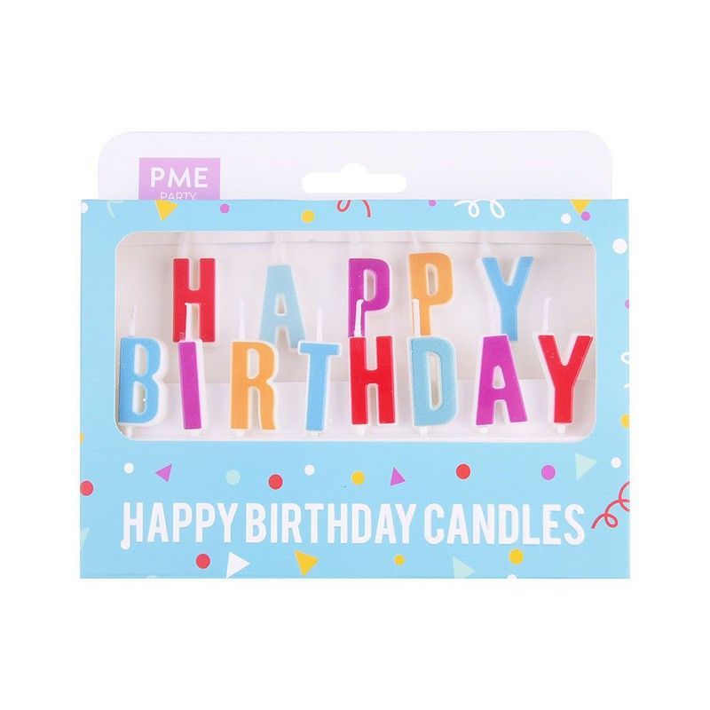 Velas individuales de cumpleaños