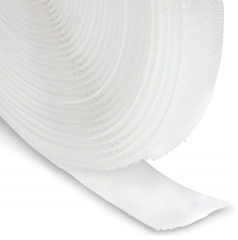 Velcro adhesivo textil: rollo 25 m. (macho/gancho)