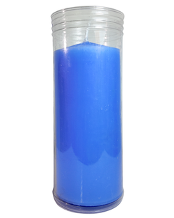 Velón Azul Claro – Paz, Armonía y Serenidad