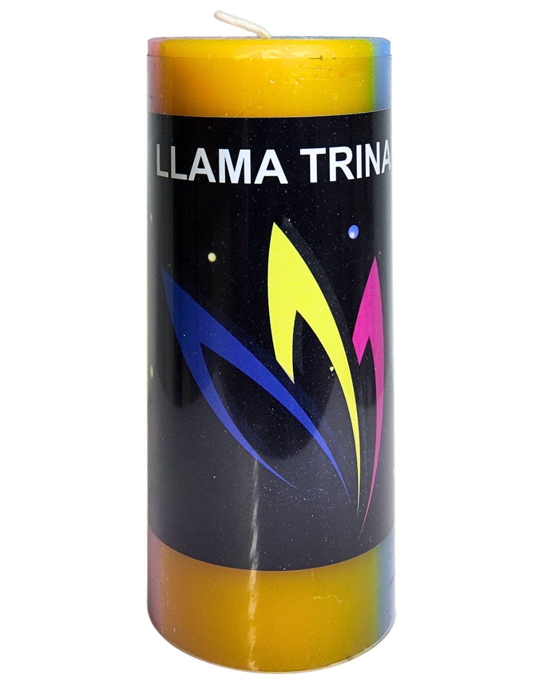 Velón con Oración a la Llama Trina - Armonizar Cuerpo, Mente y Espíritu