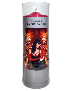 Velón con Oración a la Pomba Gira - Fuerza Emocional y Empoderamiento