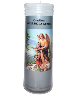 Velón con Oración al Ángel de la Guarda – Protección y Guía