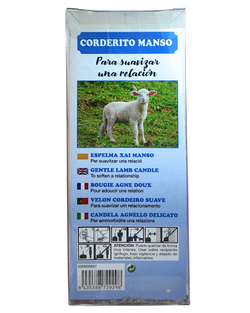 Velón Corderito Manso – Suavizar Relaciones y Calmar Tensiones