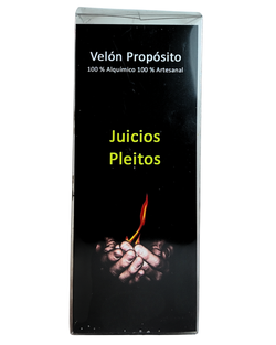 Velón Juicios y Pleitos – Justicia y Resolución