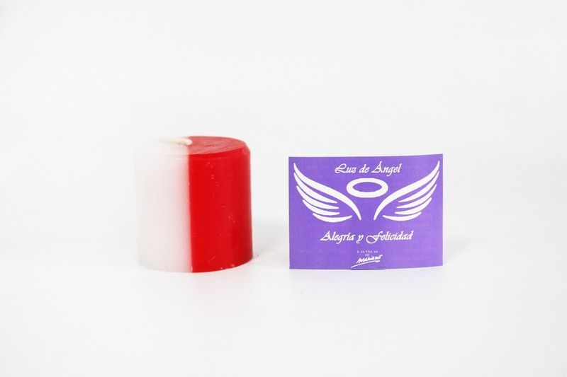 Velón Luz De Ángel Alegría Y Felicidad