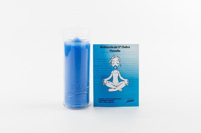 Velón Oración 5º Chakra