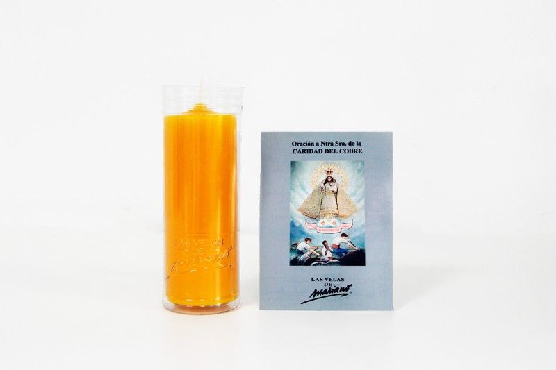 Velón Oración Caridad Del Cobre