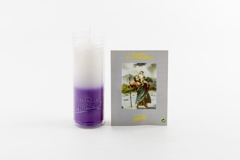 Velón Oración San Cristóbal