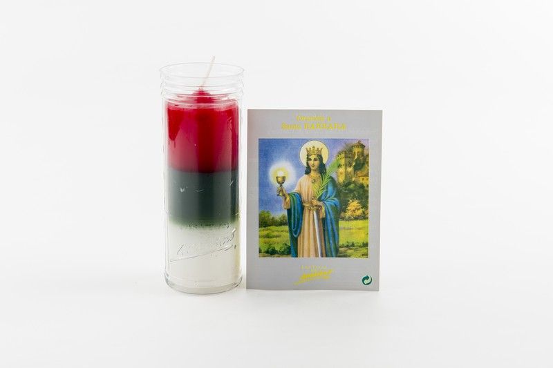 Velón Oración Santa Bárbara